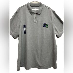 Dancing Bears Mens Polo Shirt 3X Grateful Dead NEW!